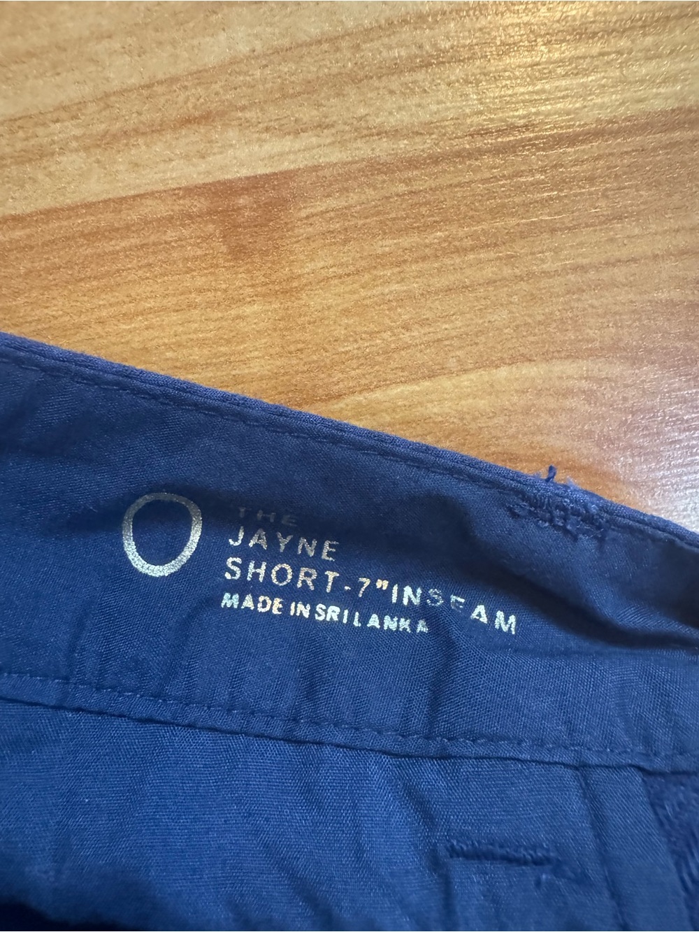 Womens Lilly Pulitzer True Navy Textured bottoms the Jayne Shorts 7in size 0 - Picture 6 of 7